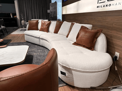 Divano in tessuto Vela 3 pezzi