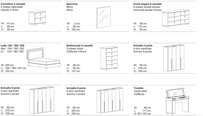 Collezione Letto Bedroom