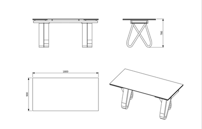 Tavolo da pranzo Felicita