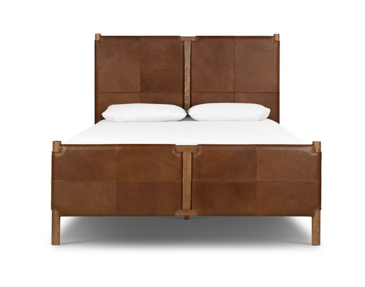 Letto in pelle Pauline Heirloom