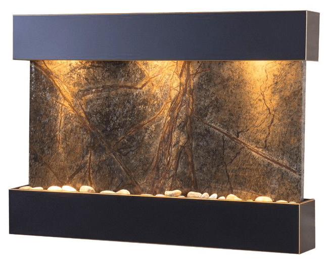 Cascata di riflessione - Cornice nera