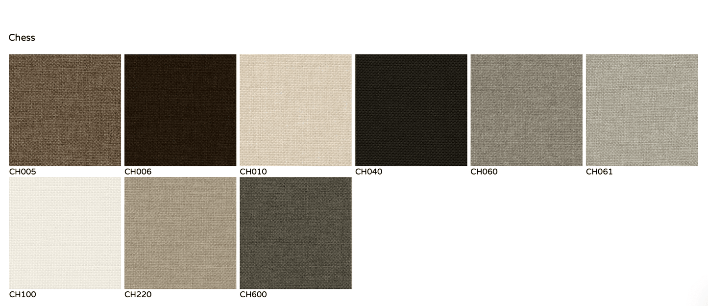 Letto imbottito Cloe con supporto a pannello