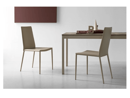 Sedia in pelle Boheme