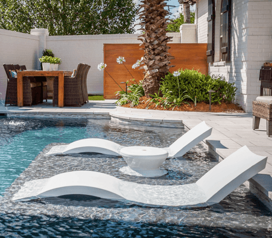 Lettino ad acqua InPool