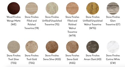 Tavolino da caffè Box Stone con luce in onice imperiale