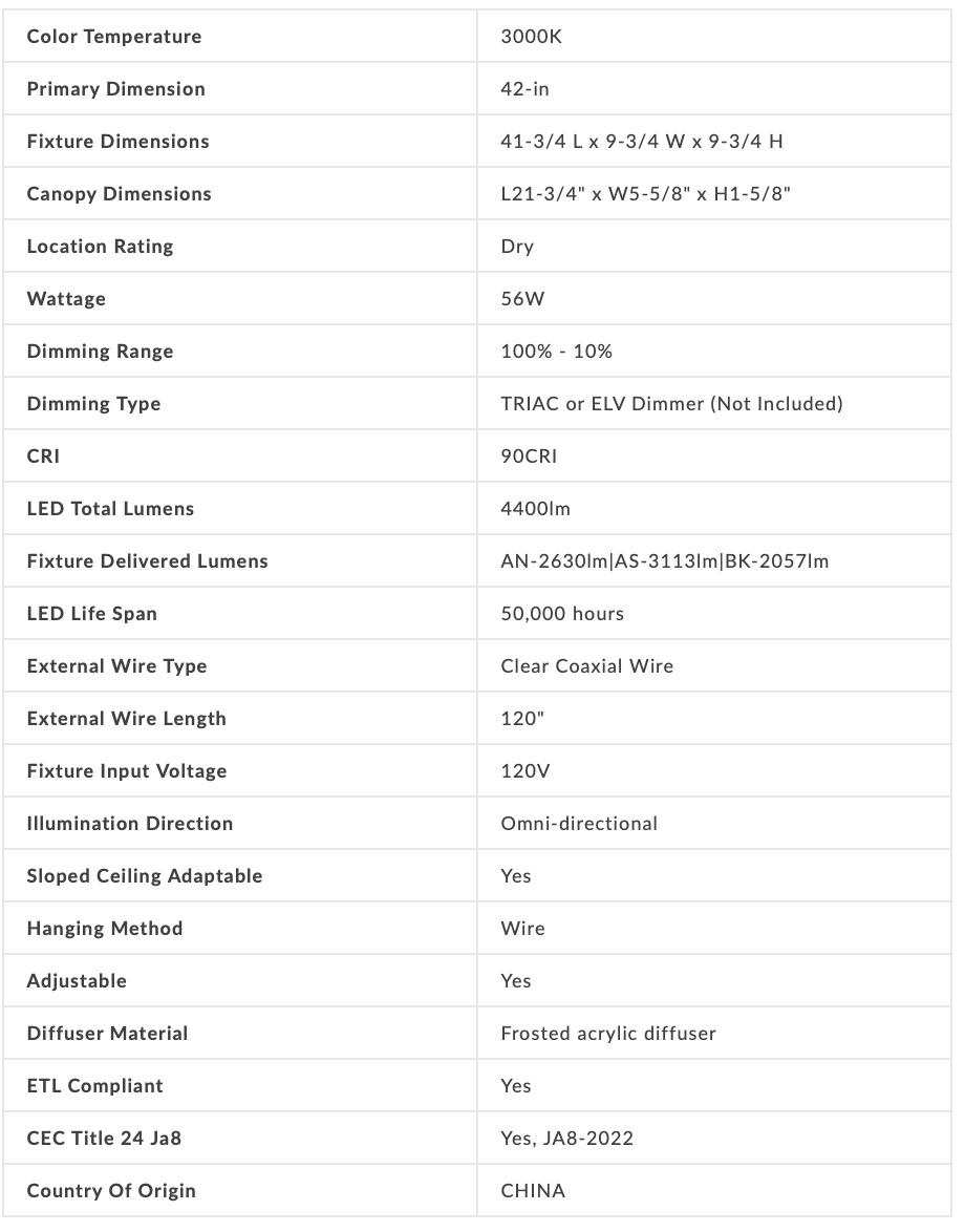 Ciondolo lineare Harmony