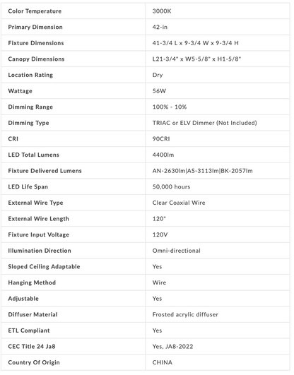 Ciondolo lineare Harmony