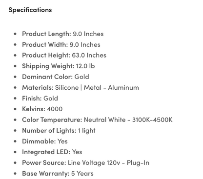 LAMPADA DA TAVOLO A LED AMANDA