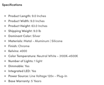 LAMPADA DA TERRA AMANDA