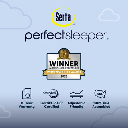 Materasso Serta Perfect Sleeper Oasis Sleep 15 Plush Pillow Top