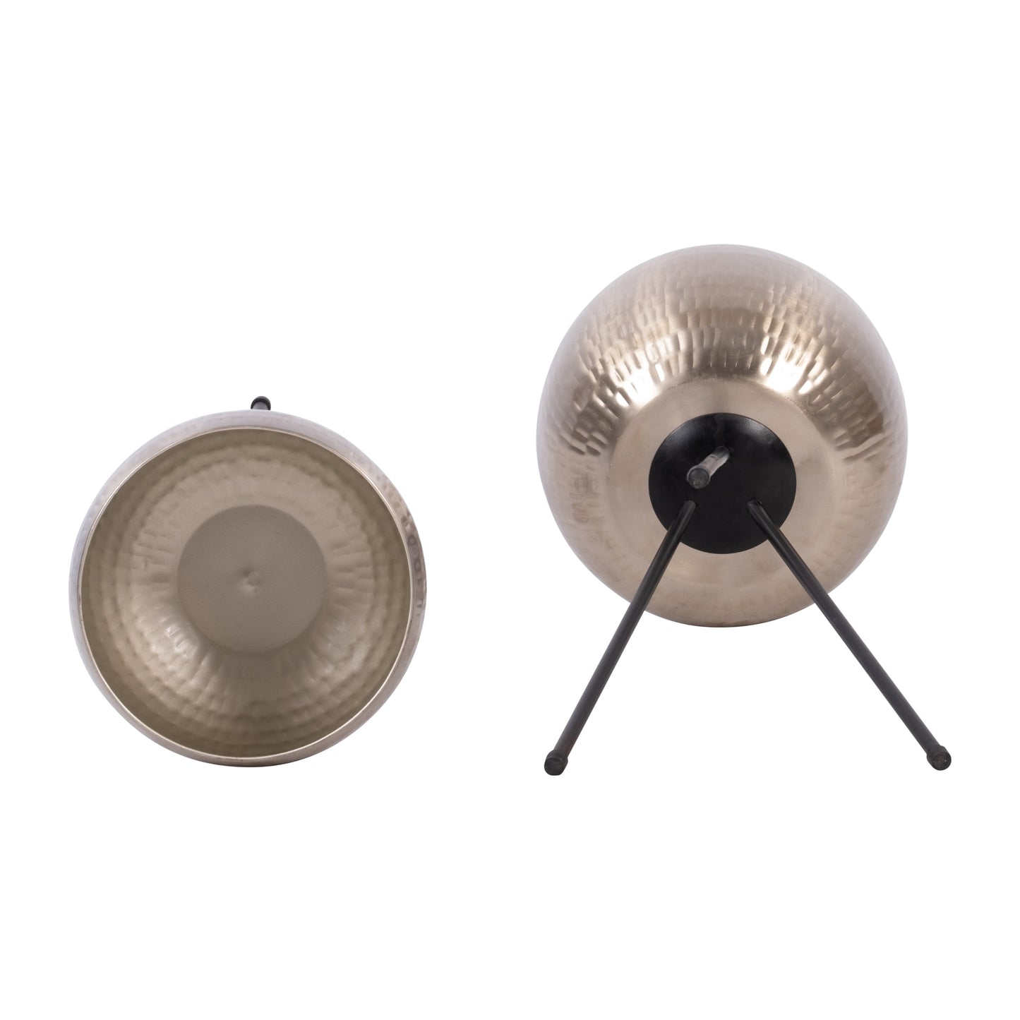 Sagebrook Home Set di 2 robuste fioriere in ferro su supporti moderni: trasforma il tuo spazio abitativo in un'oasi