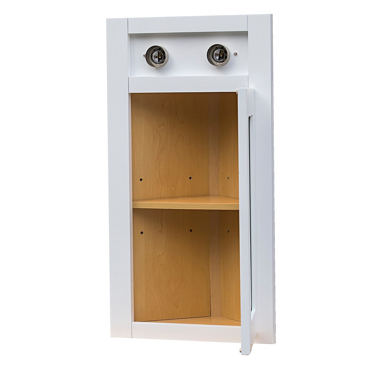 Set da 3 pezzi con mobiletto angolare Shaker