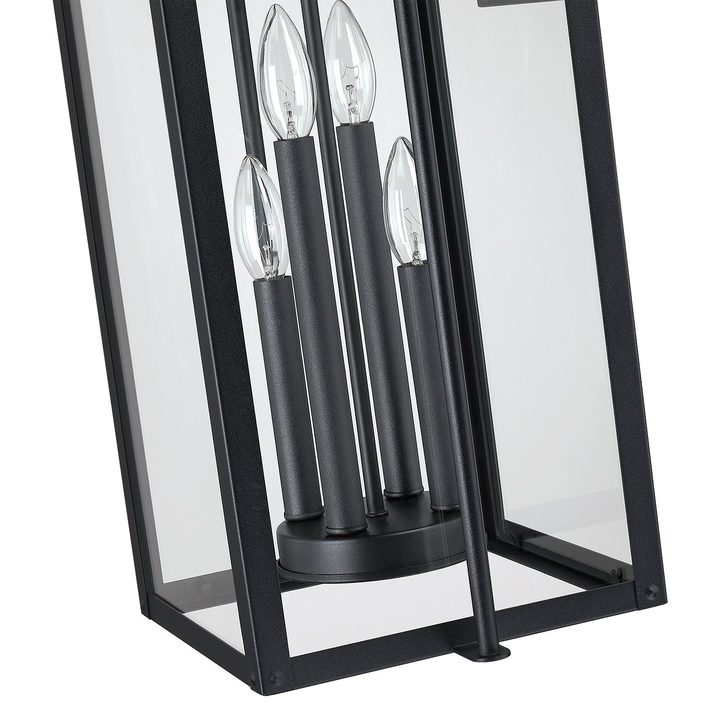 Applique da parete per esterni Brits Black