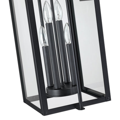 Applique da parete per esterni Brits Black