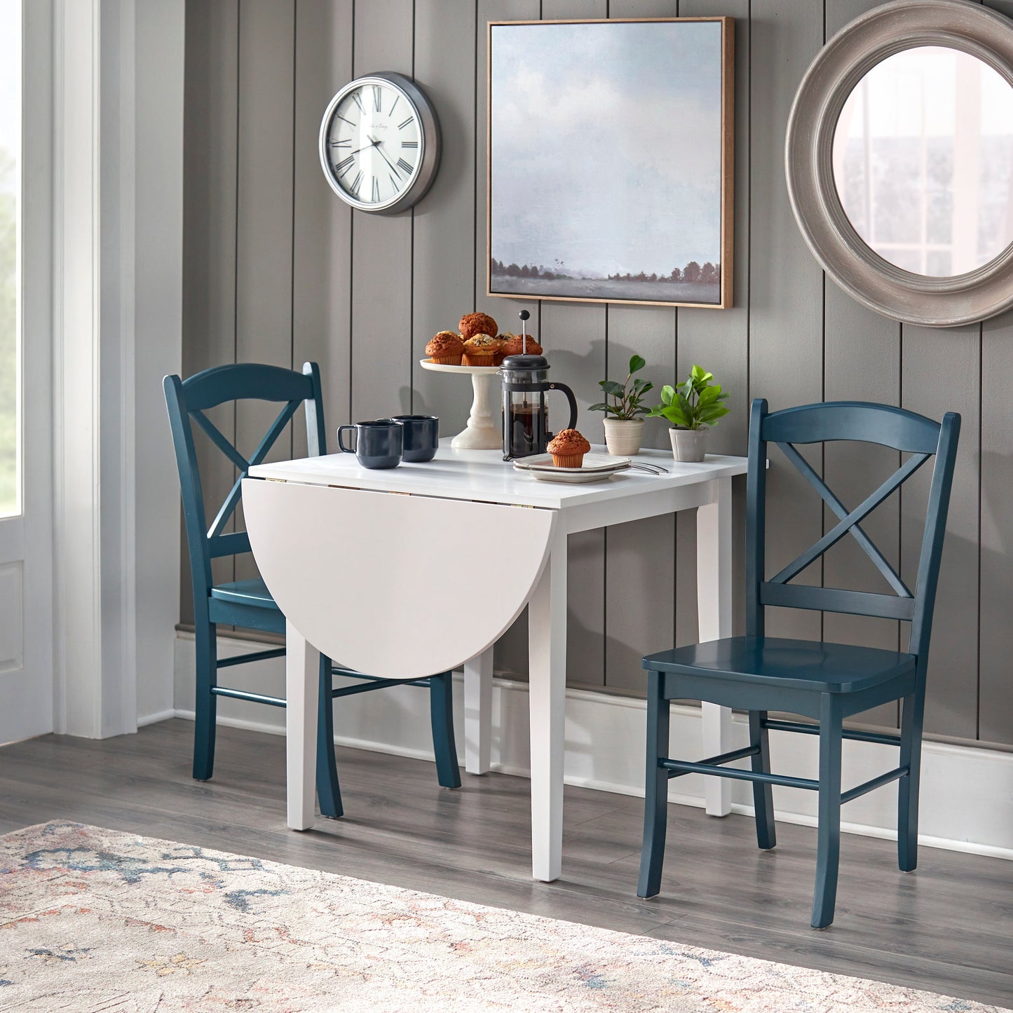 Sedie da pranzo Simple Living Country Cottage (set da 2)