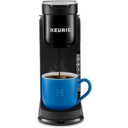 Macchina per caffè K-Cup monodose, 3 livelli di infusione, infusione forte, serbatoio da 42 once, nera