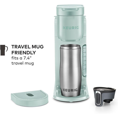 Macchina per caffè K-Cup monodose, 3 livelli di infusione, infusione forte, serbatoio da 42 once, menta