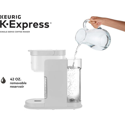 Macchina per caffè K-Cup monodose, 3 livelli di infusione, infusione forte, serbatoio da 42 once, pietra calda