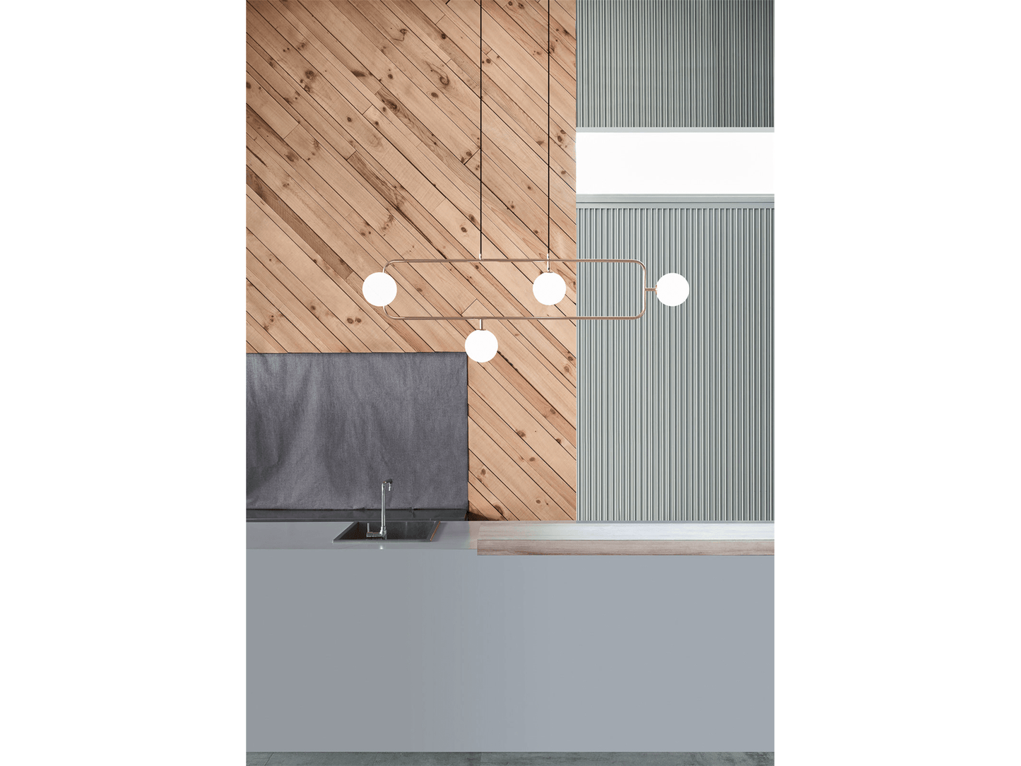 Ciondolo lineare circolare