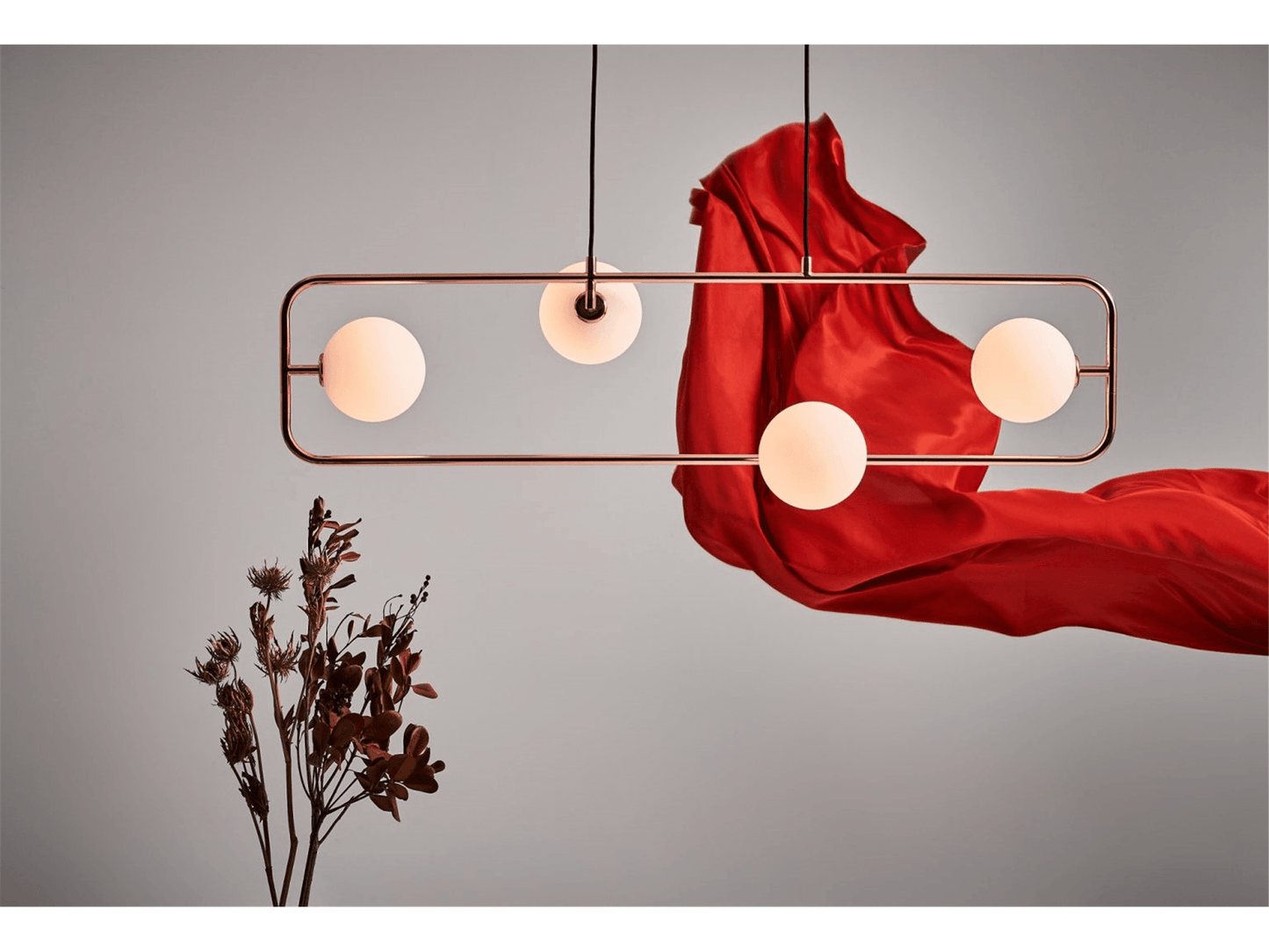 Ciondolo lineare circolare