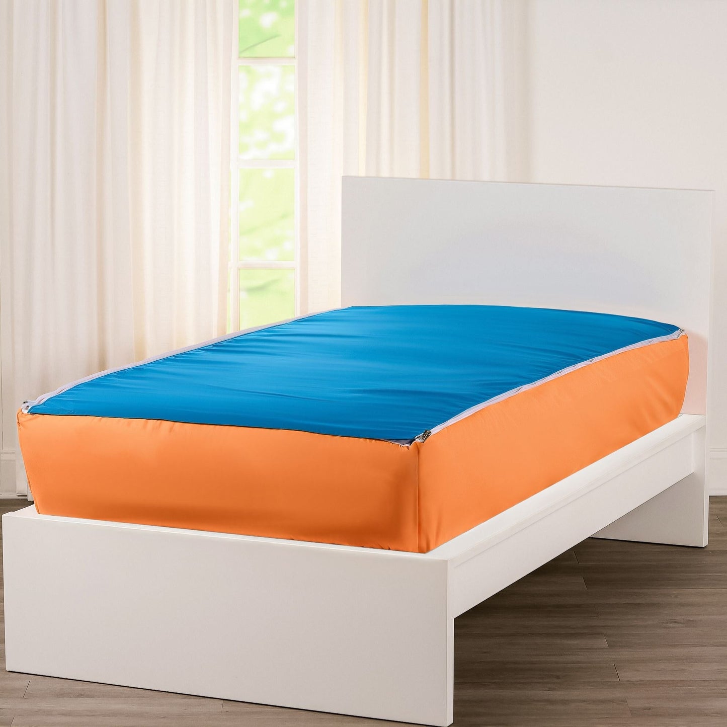 Set di biancheria da letto Deluxe con cerniera Siscovers Orange Bunkie