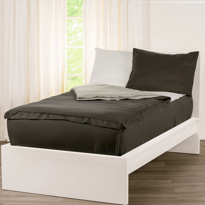 Set di biancheria da letto Siscovers Pewter Bunkie Deluxe con cerniera
