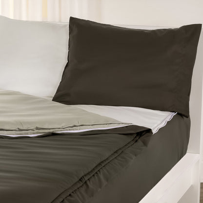 Set di biancheria da letto Siscovers Pewter Bunkie Deluxe con cerniera