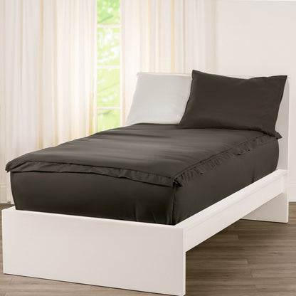 Set di biancheria da letto Siscovers Pewter Bunkie Deluxe con cerniera