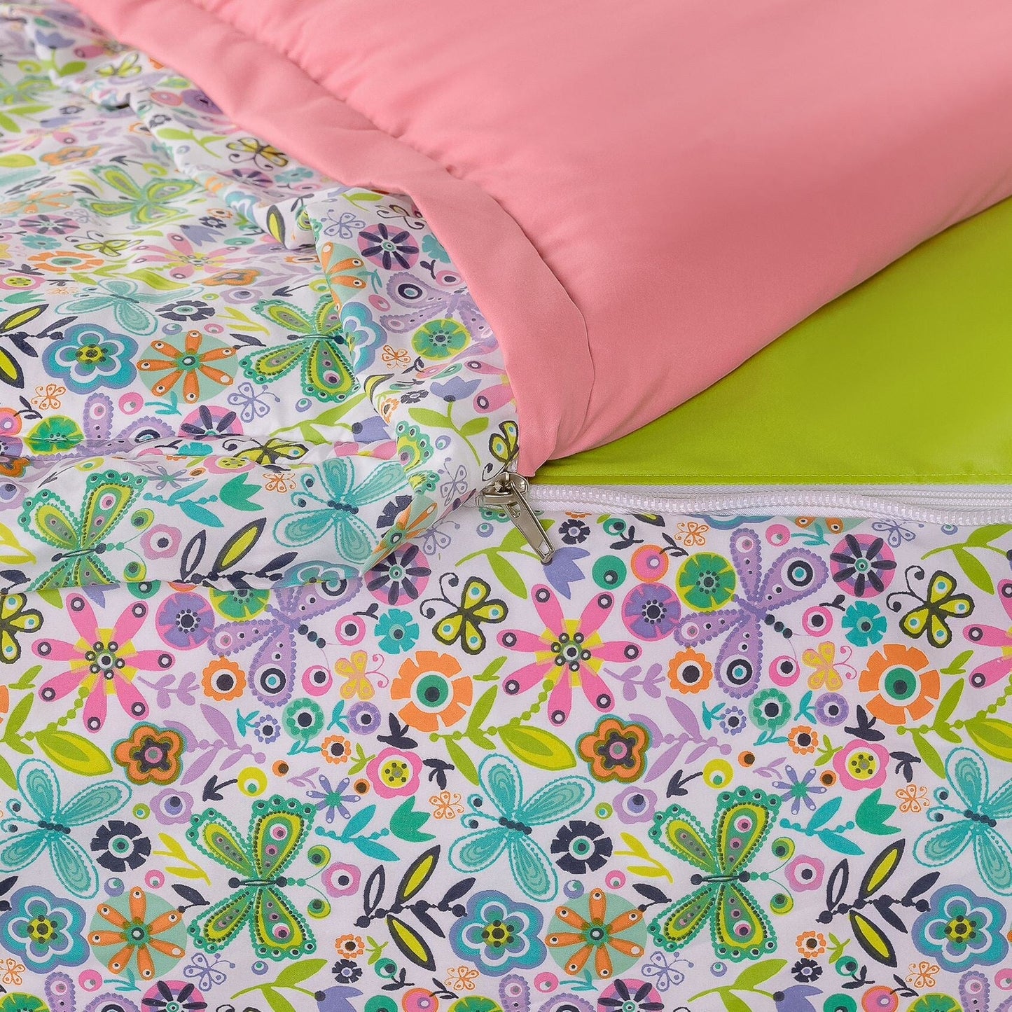 Set di biancheria da letto Siscovers Quiet Garden Bunkie Deluxe con cerniera