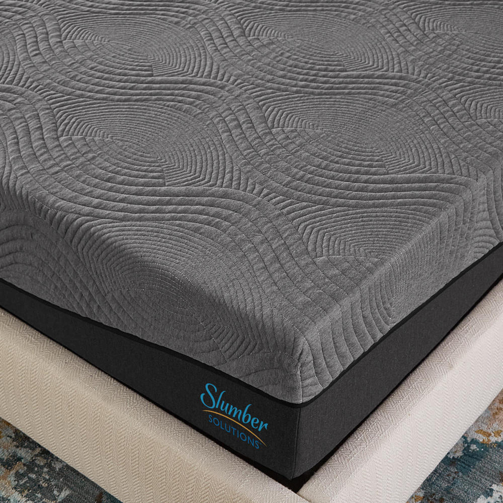 Materasso in memory foam al carbone attivo da 12 pollici Slumber Solutions