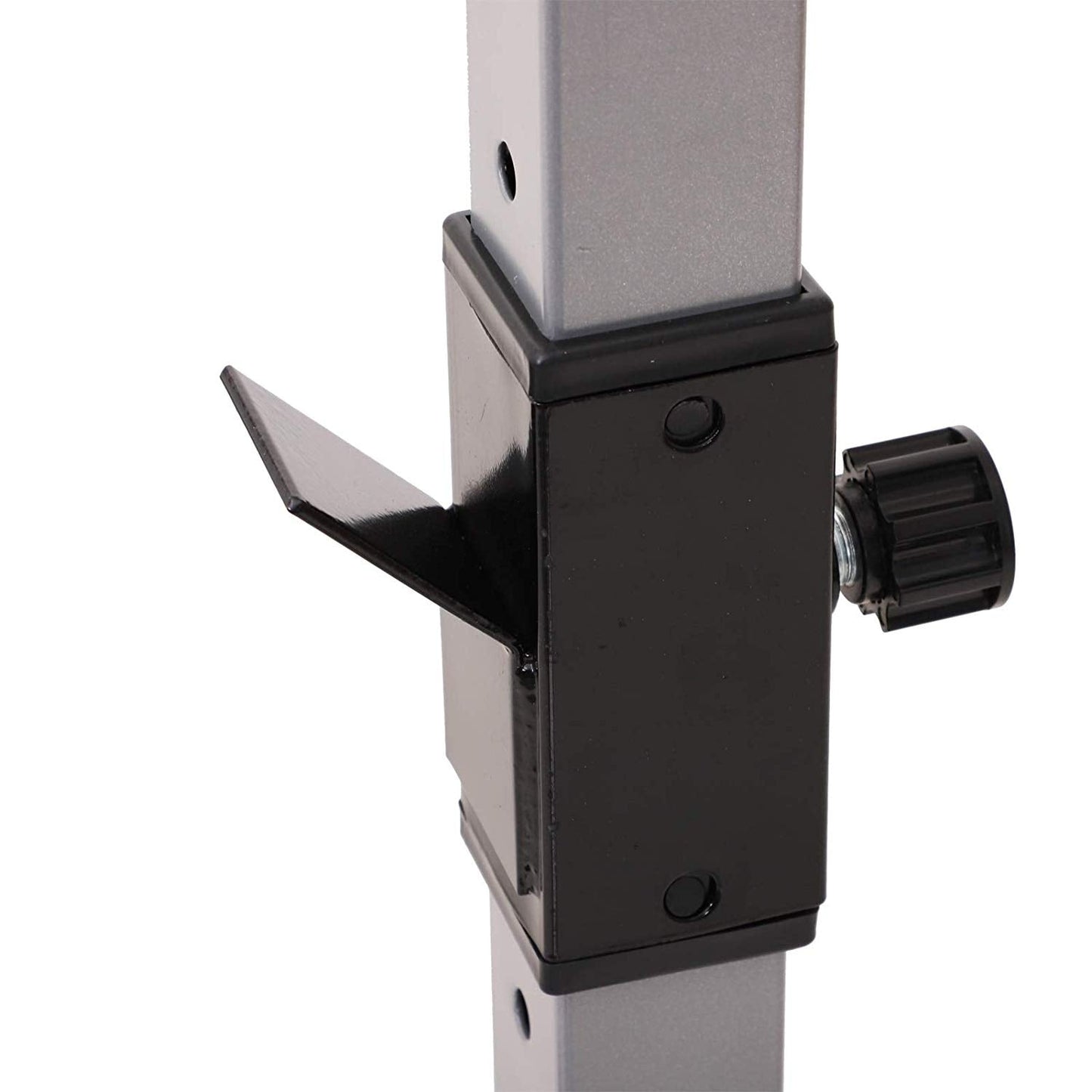 Soozier Steel Rack per squat/panca con bilanciere regolabile in altezza in 2 pezzi - N/D