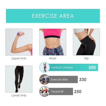 Soozier Steel Vertical Stair Climber, attrezzo per esercizi - 28L x 26W x 82H