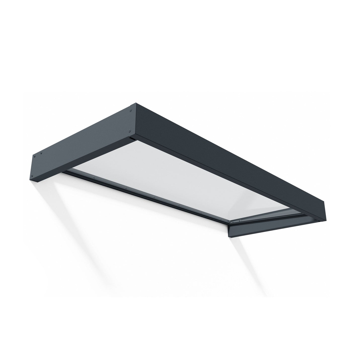 Tenda da sole per porte e finestre Sophia, trasparente, grigia, da 3 piedi