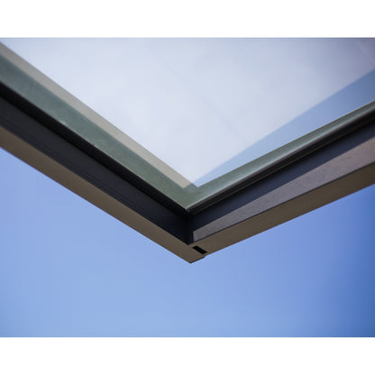 Tenda da sole per porte e finestre Sophia, trasparente, grigia, da 3 piedi