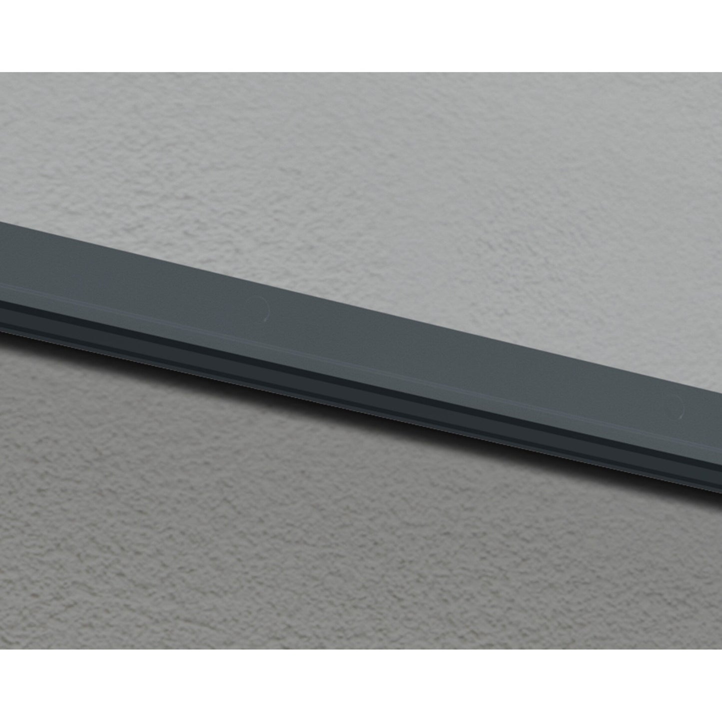 Tenda da sole per porte e finestre Sophia, trasparente, grigia, da 3 piedi