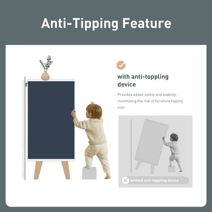 Carrello da cucina Sophia &amp; William con ribaltina e piano in legno di caucciù, carrello da cucina con ruote e ampio mobiletto portaoggetti