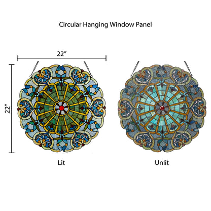 Pannello per vetrata vittoriana 22 H di River of Goods
