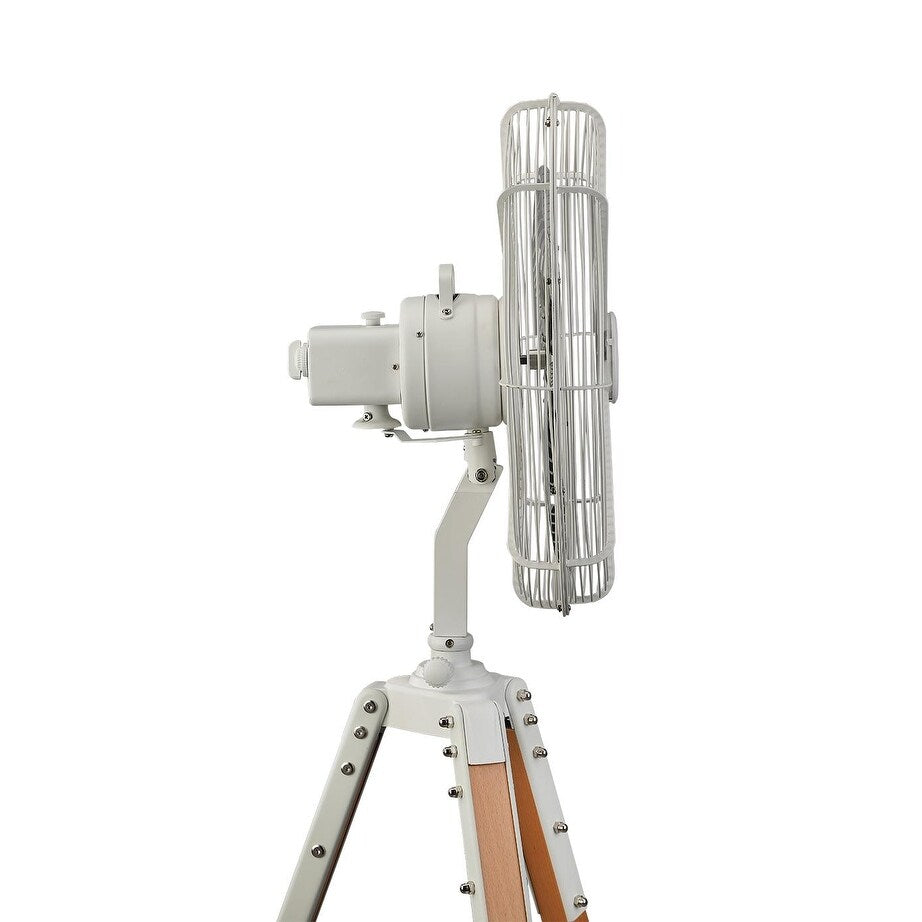 Ventilatore a piantana Star Fans Star Treppiede da 16 pollici con gambe in legno
