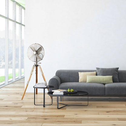 Ventilatore a piantana Star Fans Star Treppiede da 16 pollici con gambe in legno
