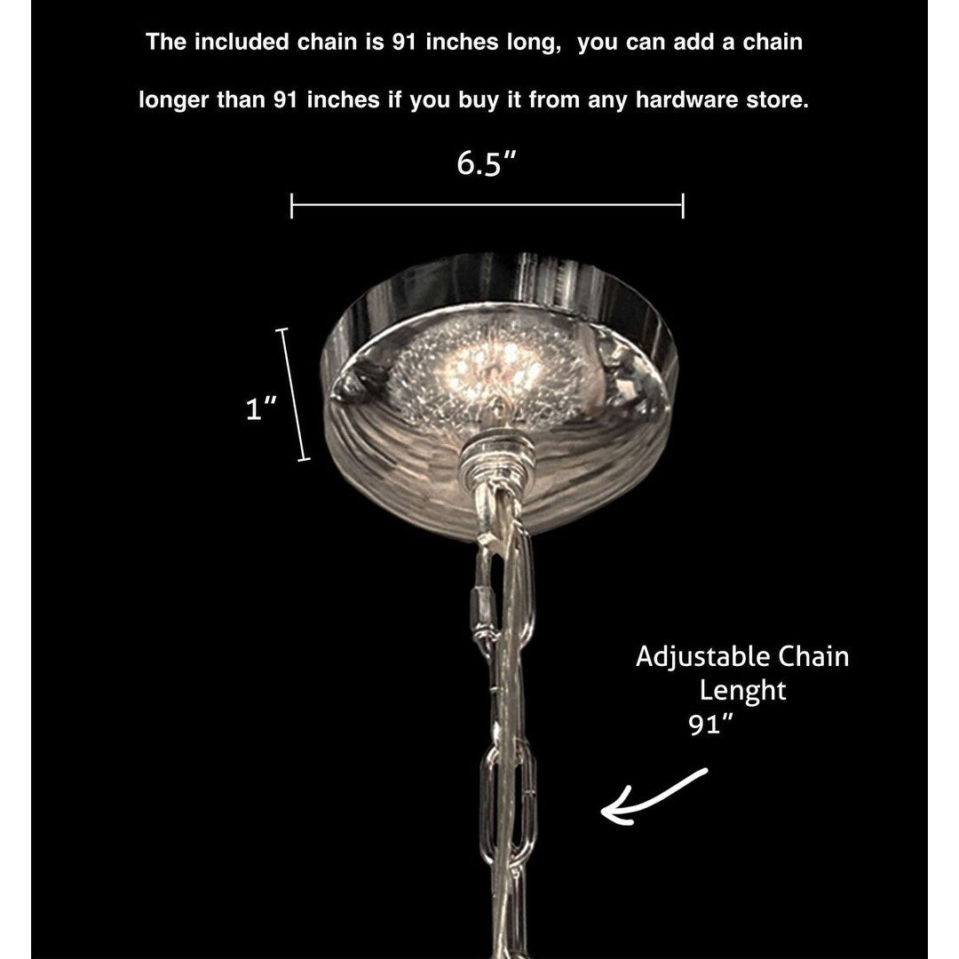 Lampadario Starburst da 47 pollici di larghezza, lampadario in cristallo