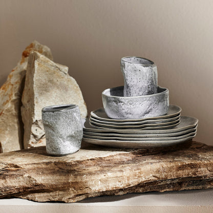 Servizio da tavola in gres ATIK Stone by Mercer Project