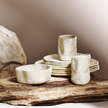 Servizio da tavola in gres ATIK Stone by Mercer Project