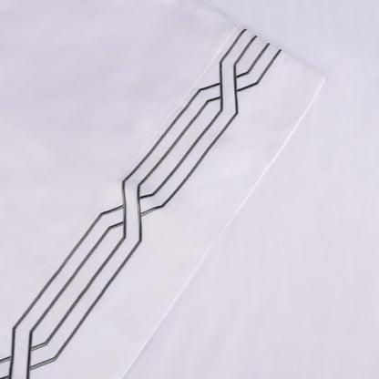 Set di lenzuola in cotone egiziano di qualità superiore, 1200 fili, ecologico e solido