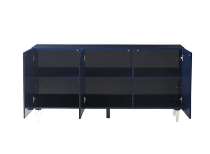 Buffet laccato blu Demi