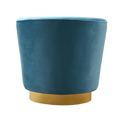 Sedia girevole Novak Lake Blue