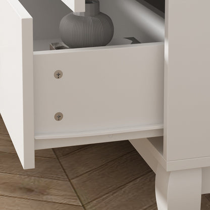 Cassettiera Timechee a 6 cassetti, 47,2'' di larghezza, gambe in legno massello, laccata