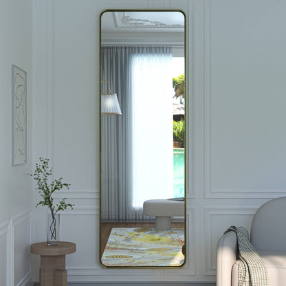 Specchio da parete per bagno moderno con struttura in metallo TokeShimi