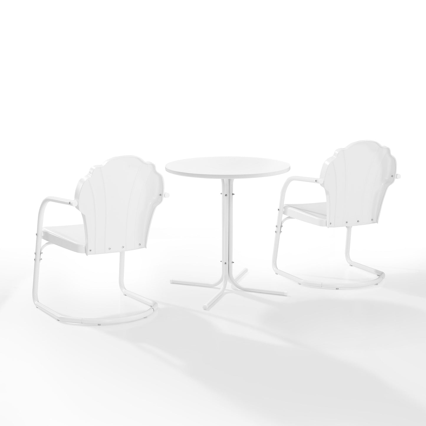 Set da bistrot da esterno Crosley Tulip 3 pezzi - 98 L x 29 P x 32,88 A