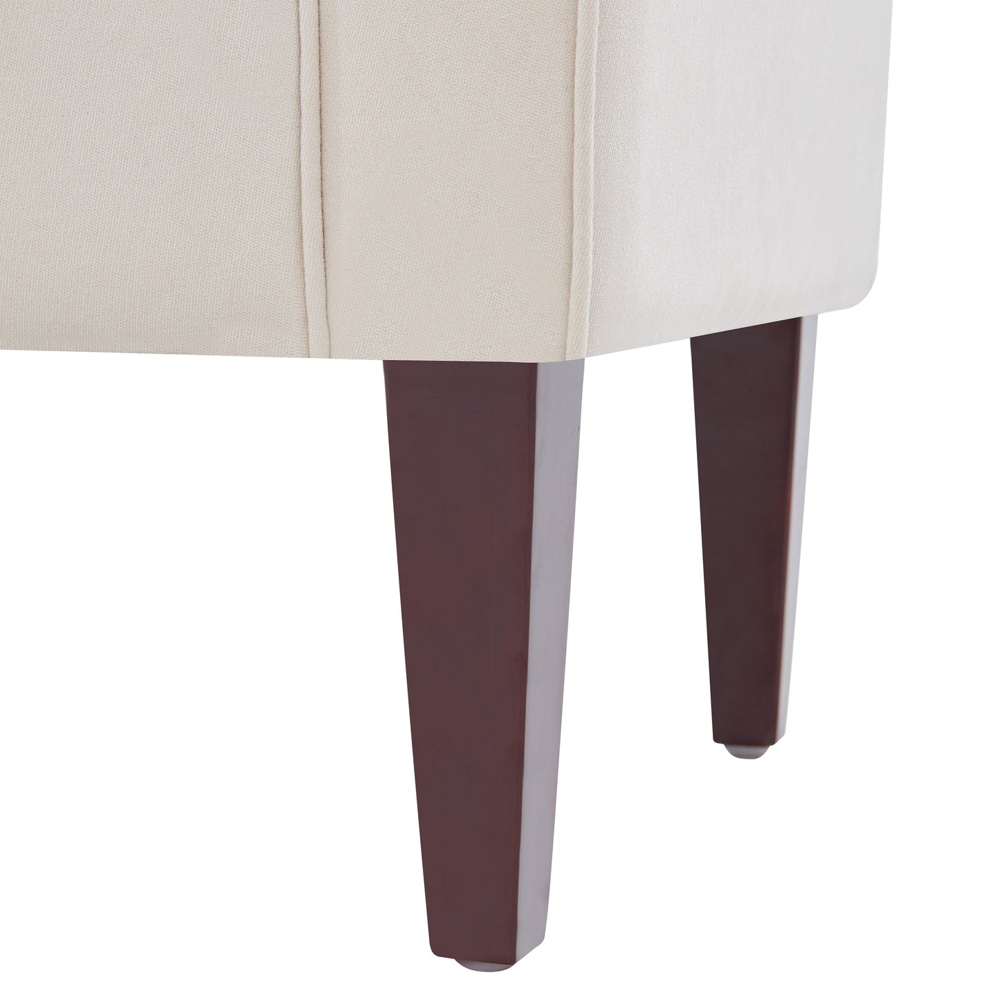 Panca contenitore imbottita, panca con braccioli, panca d'ingresso con piano ribaltabile trapuntato, 50,4 pollici