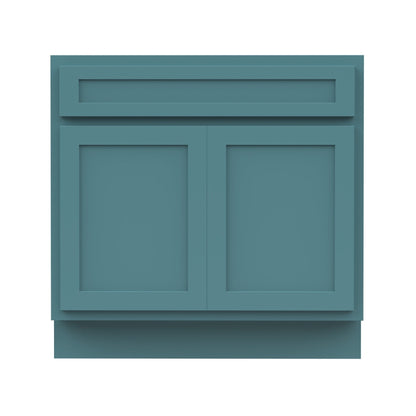 Mobiletto per lavabo da bagno Vanity Art da 36 pollici con lavabo singolo